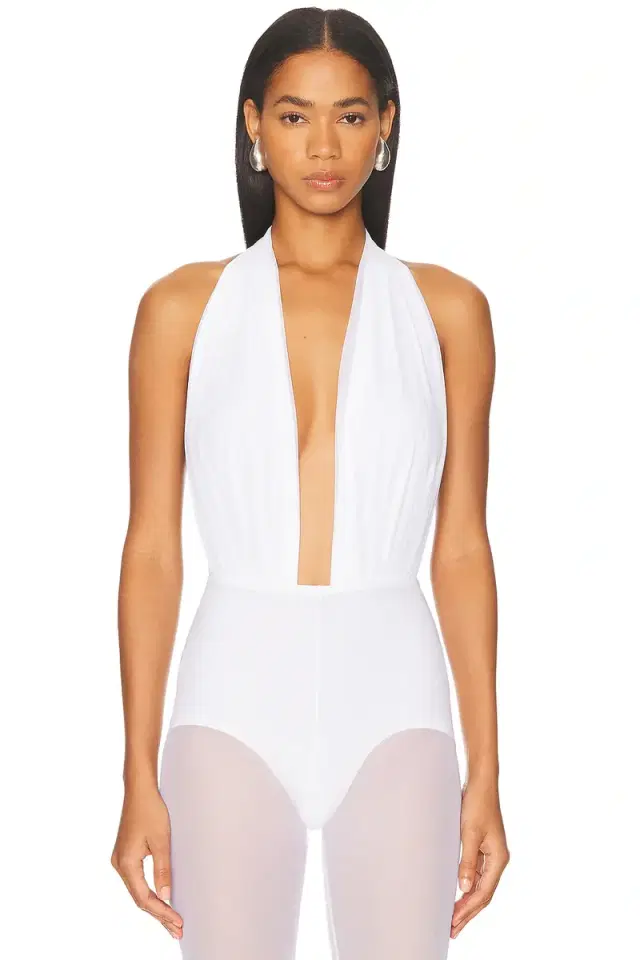 Norma Kamali Halter Bodysuit