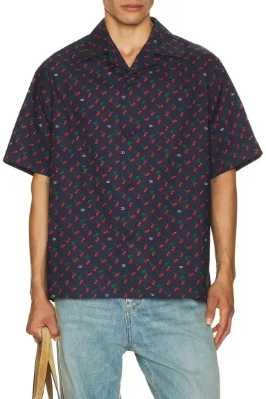 Valentino Cherryfic Bowling Shirt | Thumbnail 3