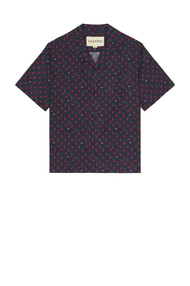 Valentino Cherryfic Bowling Shirt