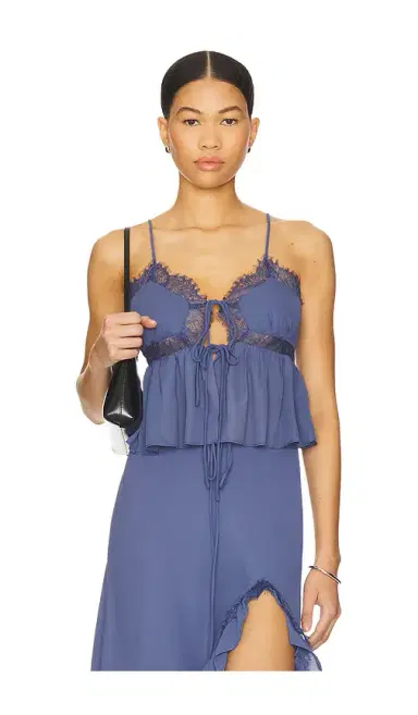 Bardot Amari Lace Detail Cami | Thumbnail 1