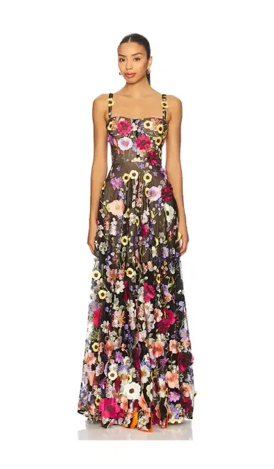 Bronx and Banco Jasmine Floral Maxi Dress | Thumbnail 1 Bronx and Banco Jasmine Floral Maxi Dress | Thumbnail 1