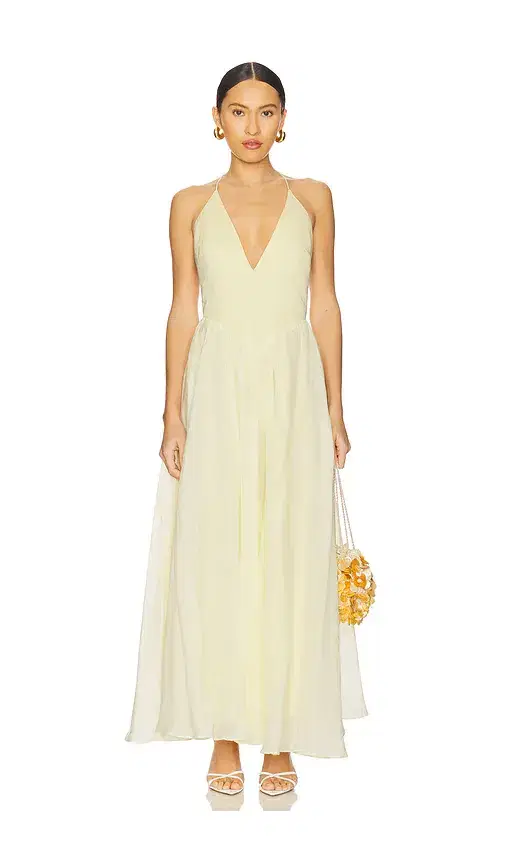 Bardot Arletha Halter Maxi Dress