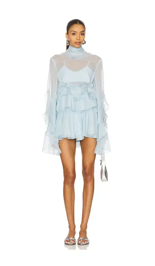 Bardot Anyssa Ruffle Mini Dress