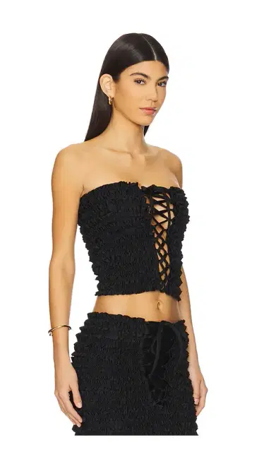AMOR MIA Ruffled Top | Thumbnail 2