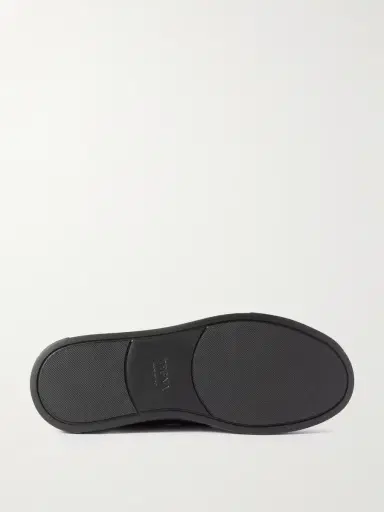 Zegna Triple Stitch™ Full-Grain Deerskin Slip-On Sneakers - Men | Thumbnail 3 Zegna Triple Stitch™ Full-Grain Deerskin Slip-On Sneakers - Men | Thumbnail 3