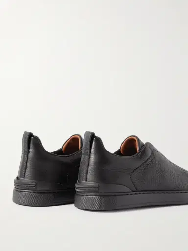 Zegna Triple Stitch™ Full-Grain Deerskin Slip-On Sneakers - Men | Thumbnail 5 Zegna Triple Stitch™ Full-Grain Deerskin Slip-On Sneakers - Men | Thumbnail 5