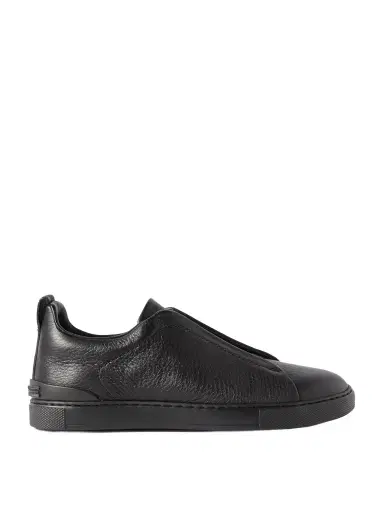 Zegna Triple Stitch™ Full-Grain Deerskin Slip-On Sneakers - Men | Thumbnail 1 Zegna Triple Stitch™ Full-Grain Deerskin Slip-On Sneakers - Men | Thumbnail 1