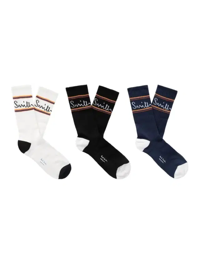 Paul Smith Three-Pack Logo-Jacquard Striped Cotton-Blend Socks - Men