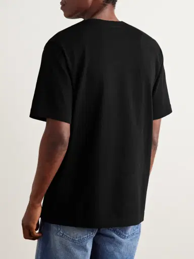Jacquemus Logo-Appliquéd Cotton-Jersey T-Shirt - Men | Thumbnail 3