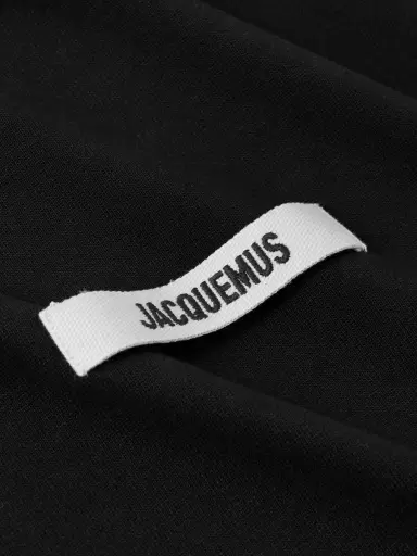 Jacquemus Logo-Appliquéd Cotton-Jersey T-Shirt - Men | Thumbnail 4