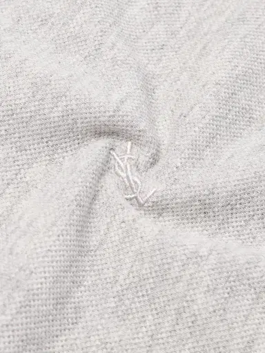 Saint Laurent Cotton-Blend Piqué T-Shirt - Men | Thumbnail 4