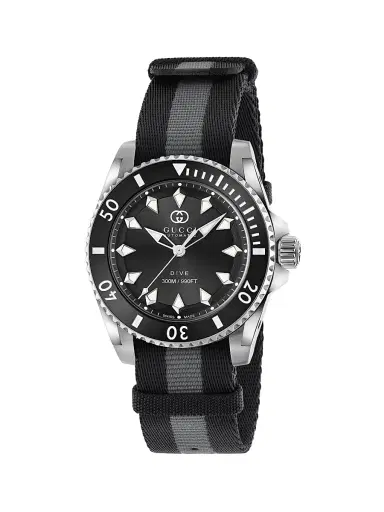 Gucci Men's Dive Stainless Steel & Ceramic Watch/38MM - Black | Thumbnail 1 Gucci Men's Dive Stainless Steel & Ceramic Watch/38MM - Black | Thumbnail 1
