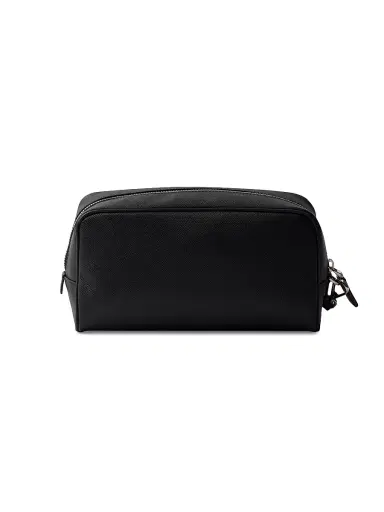 Prada Men's Saffiano Pouch - Black | Thumbnail 3 Prada Men's Saffiano Pouch - Black | Thumbnail 3