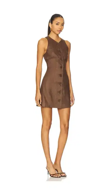 MATTHEW BRUCH Vest Mini Dress | Thumbnail 2