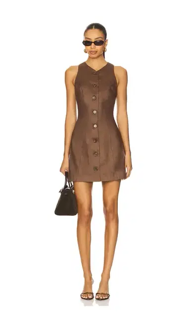 MATTHEW BRUCH Vest Mini Dress | Thumbnail 1