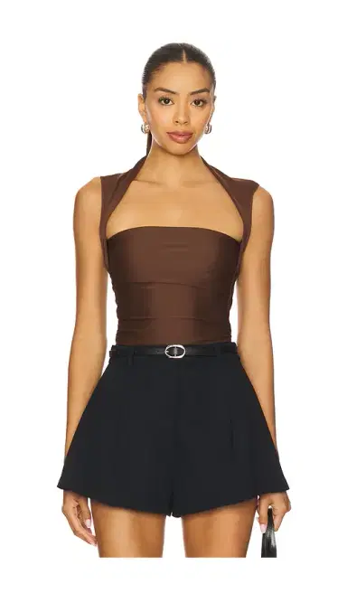 Amanda Uprichard x REVOLVE Short Sleeve Momo Top | Thumbnail 1 Amanda Uprichard x REVOLVE Short Sleeve Momo Top | Thumbnail 1
