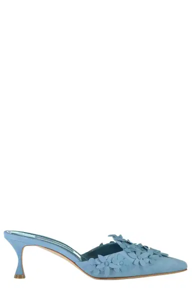 Manolo Blahnik Harnes Mone Tial 050 Mule | Thumbnail 1 Manolo Blahnik Harnes Mone Tial 050 Mule | Thumbnail 1