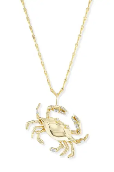 Brent Neale Large Cancer Zodiac Necklace | Thumbnail 1 Brent Neale Large Cancer Zodiac Necklace | Thumbnail 1