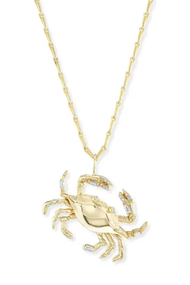 Brent Neale Large Cancer Zodiac Necklace