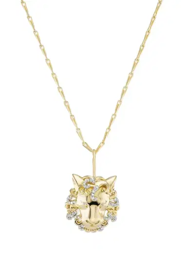 Brent Neale Medium Leo Zodiac Necklace | Thumbnail 1 Brent Neale Medium Leo Zodiac Necklace | Thumbnail 1