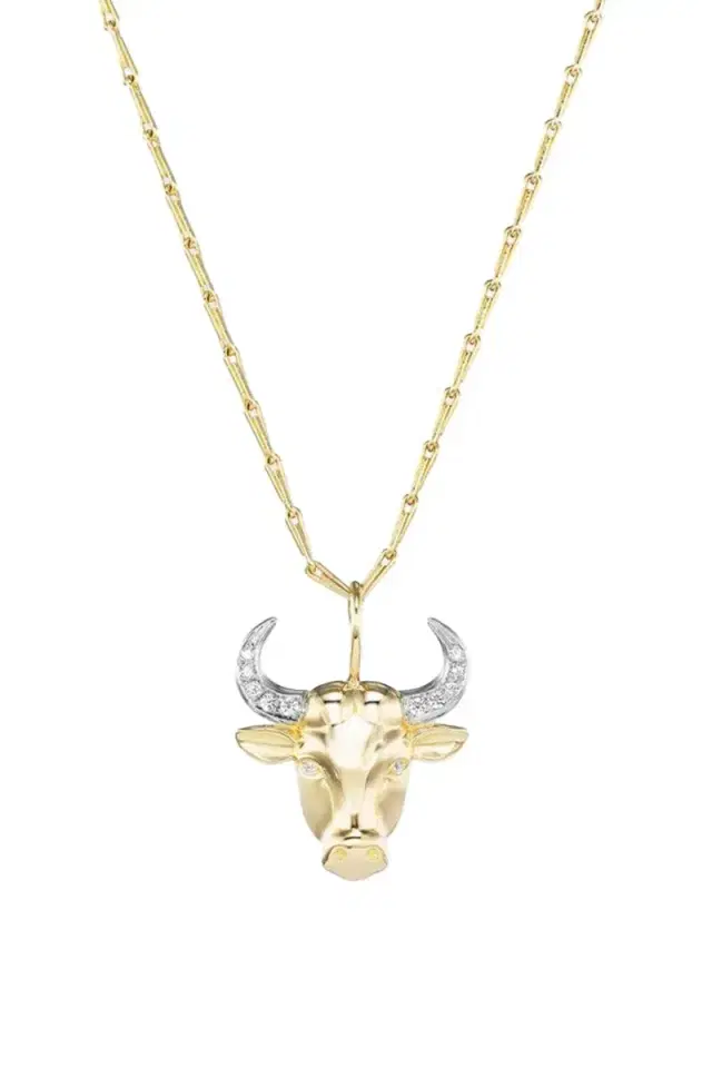 Brent Neale Medium Taurus  Zodiac Necklace
