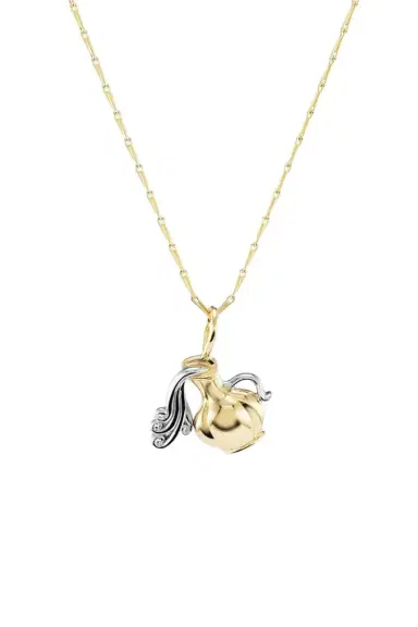 Brent Neale Small Aquarius Zodiac Necklace | Thumbnail 1 Brent Neale Small Aquarius Zodiac Necklace | Thumbnail 1