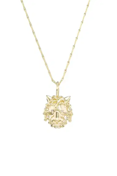Brent Neale Small Leo Zodiac Necklace | Thumbnail 1 Brent Neale Small Leo Zodiac Necklace | Thumbnail 1