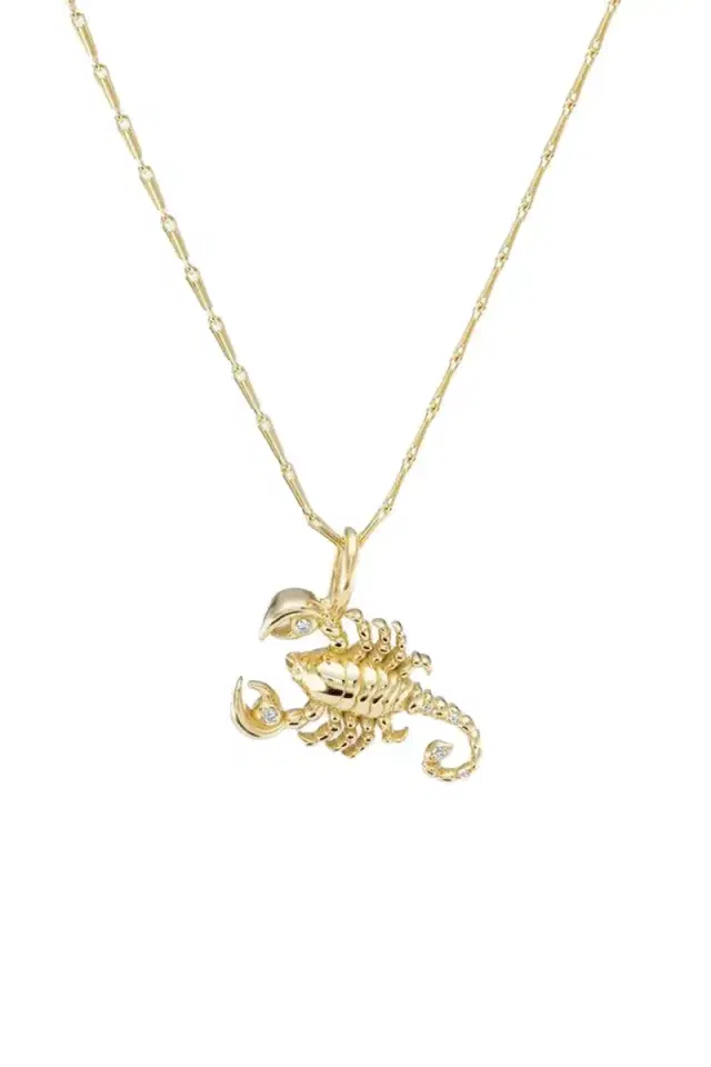 Brent Neale Small Scorpio Zodiac Necklace