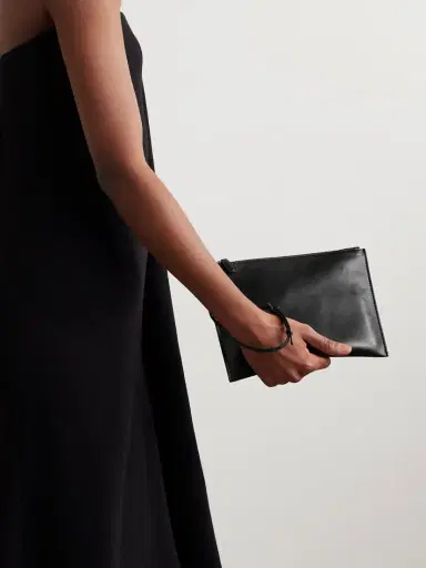 The Row Leather Pouch | Thumbnail 2 The Row Leather Pouch | Thumbnail 2
