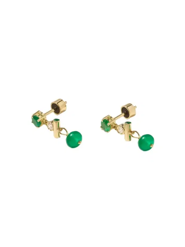 Ileana Makri 18-karat Gold Multi-stone Earrings