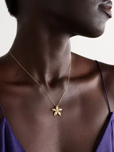 Ileana Makri Blossom 18-karat Gold Diamond Necklace | Thumbnail 2