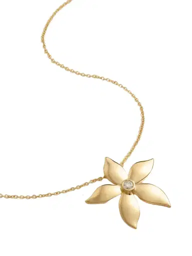 Ileana Makri Blossom 18-karat Gold Diamond Necklace | Thumbnail 1