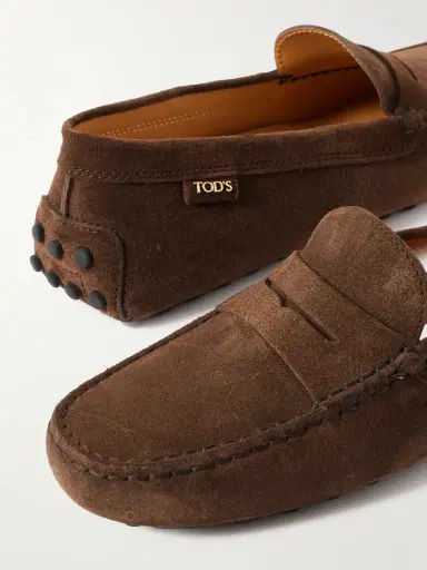 Tod's Gommino Suede Loafers | Thumbnail 4