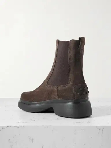 Tod's Gomma Suede Chelsea Boots | Thumbnail 3 Tod's Gomma Suede Chelsea Boots | Thumbnail 3