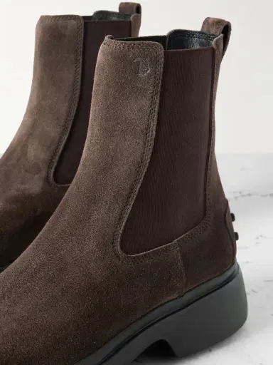 Tod's Gomma Suede Chelsea Boots | Thumbnail 4 Tod's Gomma Suede Chelsea Boots | Thumbnail 4