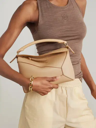 Loewe Puzzle Edge Small Leather Shoulder Bag | Thumbnail 2