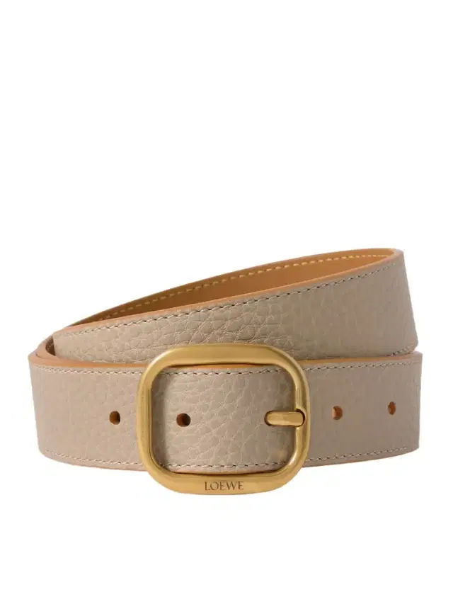 Textured-leather Belt