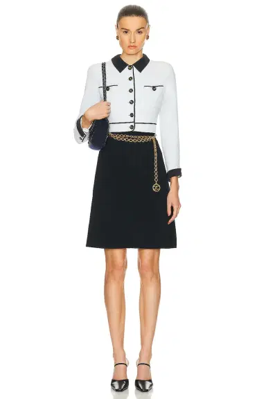 Chanel Chanel Cropped Jacket & Skirt Set | Thumbnail 1