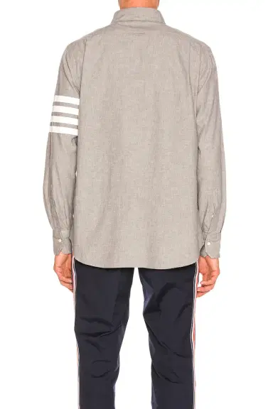 Thom Browne 4 Bar Chambray Shirt | Thumbnail 5