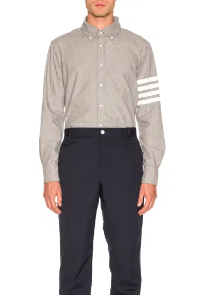 Thom Browne 4 Bar Chambray Shirt | Thumbnail 1