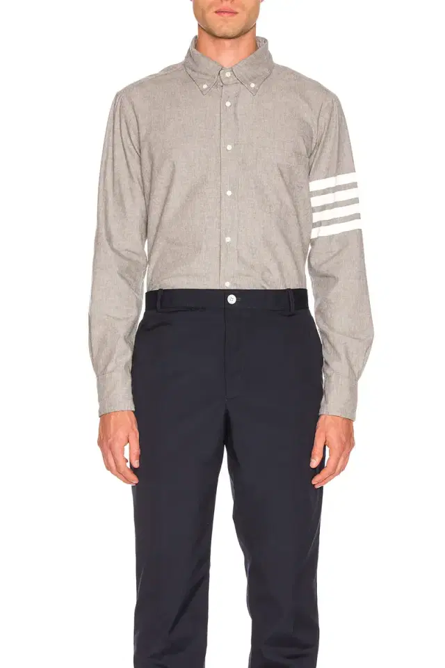 Thom Browne 4 Bar Chambray Shirt