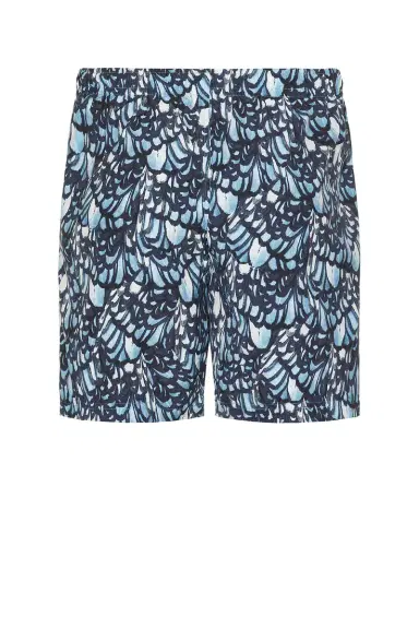 Alexander McQueen Feather Print Swim Short | Thumbnail 2 Alexander McQueen Feather Print Swim Short | Thumbnail 2