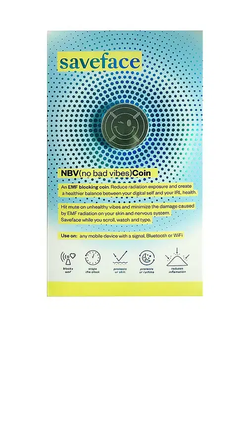 NBV(no bad vibes) Coin Anti-Radiation Blocking Decal