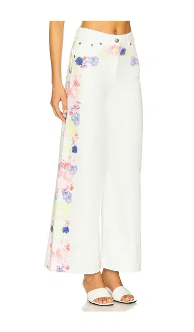 MSGM Printed Wide Leg Pants | Thumbnail 2