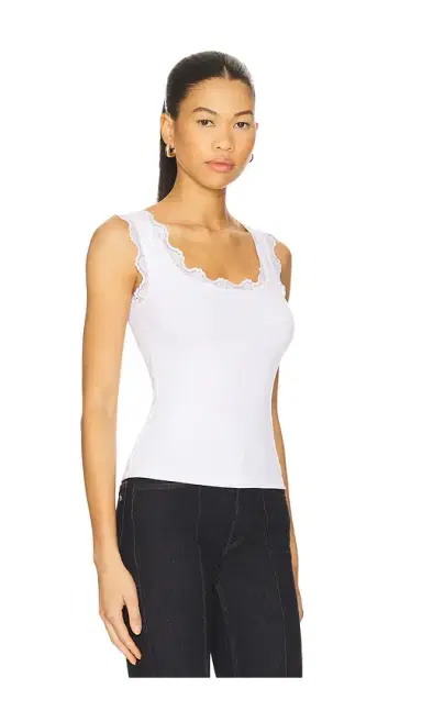 LNA Cassidy Lace Ribbed Tank | Thumbnail 2 LNA Cassidy Lace Ribbed Tank | Thumbnail 2