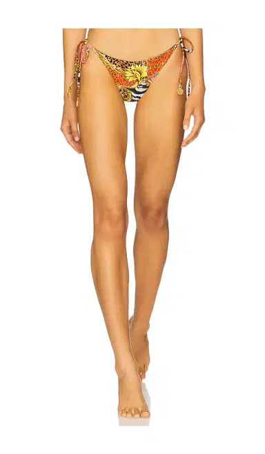 Luli Fama Seamless Wavy Ruched Back Bikini Bottom | Thumbnail 1 Luli Fama Seamless Wavy Ruched Back Bikini Bottom | Thumbnail 1