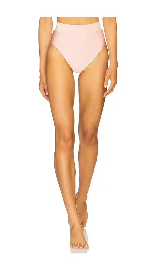 PatBO Lagoa Lycra High Waist Bikini Bottom