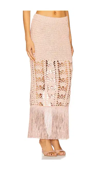 Retrofête Naida Crochet Skirt | Thumbnail 2