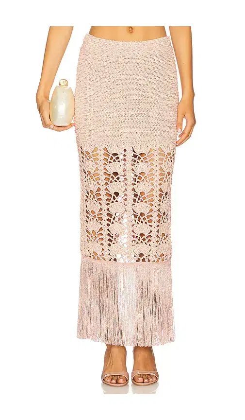 retrofete Naida Crochet Skirt