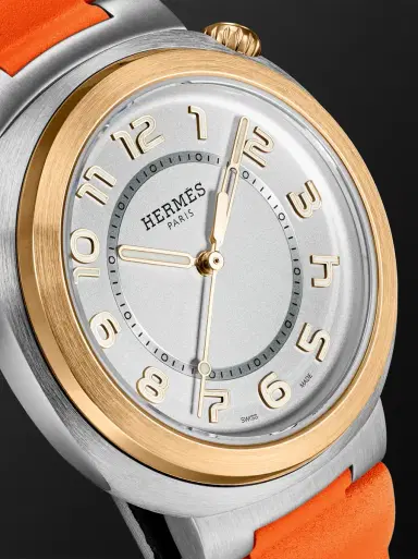 Hermès Timepieces Cut Automatic Stainless Steel Watch, Ref. 403234WW00 - Men | Thumbnail 6 Hermès Timepieces Cut Automatic Stainless Steel Watch, Ref. 403234WW00 - Men | Thumbnail 6